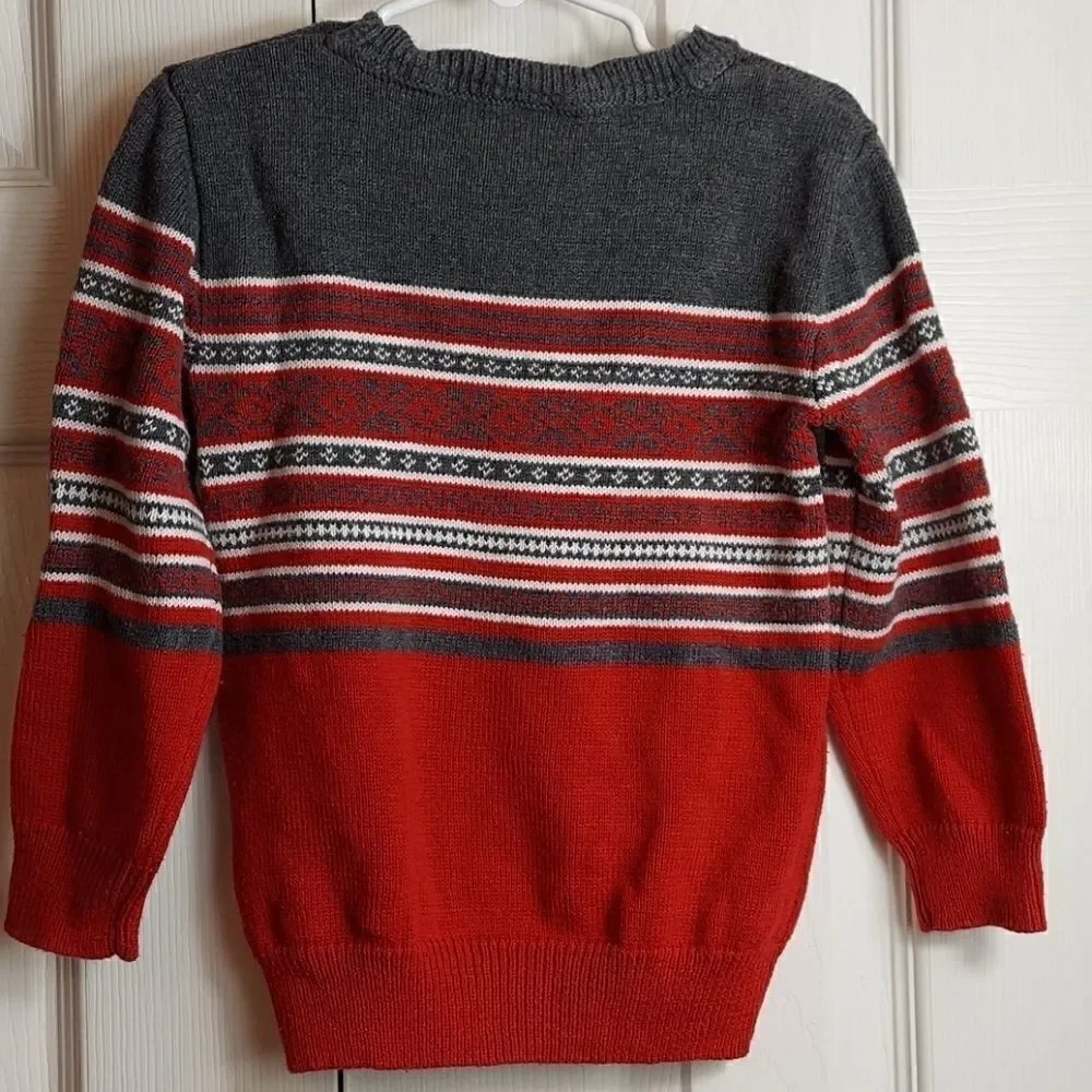 Gymboree gray red